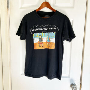 Men's Vintage Throwback Beavis and Butt-Head T-shirt Size M 90’s-Early 2000s